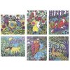 J07874 Janod Kreativní sada malování vodou Lesní zvířátka-2