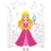J07836 Janod Móda - módní sešit s nálepkami Princezny z pohádek-4
