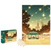 J02519 Janod Puzzle Art - New York v noci-3
