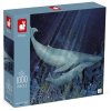 J02512 Janod Puzzle Art - Velryby v hlubinách