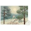 J02515 Janod Puzzle Art - Zimní pohádková krajina-2