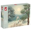 J02515 Janod Puzzle Art - Zimní pohádková krajina