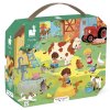 J02603 Janod Puzzle Den na farmě