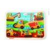 J07077 Janod Vkládací dřevěné puzzle Auta na stavbě-2