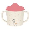 7245B-03 Lässig Dětský bambusový hrneček Glama Lama Coral
