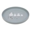 7243C-02 Lässig Dětský talíř Tiny Farmer Sheep-Goose blue