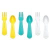 LP-FOSPYE Lunch Punch Mini lžičky a vidličky - barevné