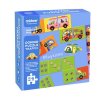 MD3057 MiDeer Oboustranné domino - puzzle Dopravní prostředky