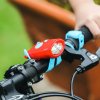 5353BURE Mini Hornit Zábavná houkačka - klakson a světlo na kolo - červenomodrá-5