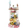 DS002 Robotime Miniatura domečku Skleněný domek malé čarodějky