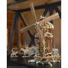 UG70050 Ugears Mechanická 3D stavebnice - Větrný mlýn-6