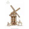 UG70050 Ugears Mechanická 3D stavebnice - Větrný mlýn