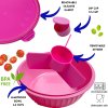 GPP2023103 Yumbox Krabička na jídlo Poke Bowl Guava Pink-3