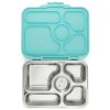 YO71 Yumbox Krabička na svačinu - svačinový box nerezový Presto RVS 5 - Tulum Blue Mint-2