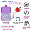 YO92 Yumbox Krabička na svačinu - svačinový box Original - Lulu Purple Paris Tray-4