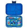 YO111 Yumbox Krabička na svačinu - svačinový box Original - Surf Blue Race Cars