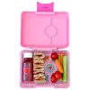PPSN202309R Yumbox Krabička na svačinu - svačinový box Snack - Power Pink Rainbow-2