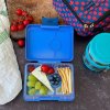 SBSN202309D Yumbox Krabička na svačinu - svačinový box Snack - Surf Blue Dino-2
