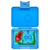 SBSN202309D Yumbox Krabička na svačinu - svačinový box Snack - Surf Blue Dino