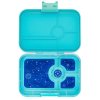 YO98 Yumbox Krabička na svačinu - svačinový box XL Tapas 4 - Antibes Blue Zodiac tray