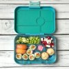 YO130 Yumbox Krabička na svačinu - svačinový box XL Tapas 5 - Monte Carlo Blue Jungle-2