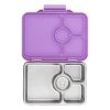 YOLPP202405 Yumbox Krabička na svačinu - svačinový box nerezový Pret RVS 4 - Lavande Purple-3