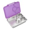 YOLPP202405 Yumbox Krabička na svačinu - svačinový box nerezový Pret RVS 4 - Lavande Purple