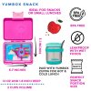 YOLPSN202409U Yumbox Krabička na svačinu - svačinový box Snack - Lavande Purple Unicorn-4