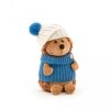 411864 Orange Toys Plyšový ježek Bodlinka s bílým kulichem, střední
