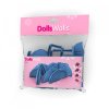 DW71313 DollsWalls Spojky pro domeček pro panenky - modré