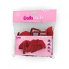 DW71713 DollsWalls Spojky pro domeček pro panenky - červené