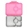 YOVPP202405 Yumbox Krabička na svačinu - svačinový box nerezový Pret RVS 4 - Versailles Pink-3