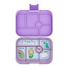 YO6 LavandeU Yumbox Krabička na svačinu - svačinový box Original - Lavande Purple Unicorn