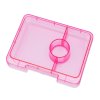YS3 SparklePink Yumbox Krabička na svačinu - svačinový box Snack - Roze Glitter-4