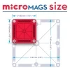 MT 244026BO Magnetická stavebnice MicroMAGS Travel Set 26 dílů-7