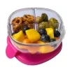 RPSB202405 Yumbox Krabička na jídlo Snack bowl Raspberry Pink-1