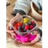 RPSB202405 Yumbox Krabička na jídlo Snack bowl Raspberry Pink-4