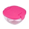 RPSB202405 Yumbox Krabička na jídlo Snack bowl Raspberry Pink
