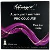 ARTM1231 Artmagico Akrylové fixy PRO LINE Pink-4