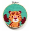 AVMKC151 Avenue Mandarine Dětské vyšívání dutou jehlou Tygr-2
