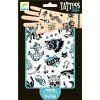 DJ09594 Djeco Dětské tetování Temný svět