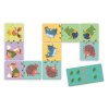 DJ08115 Djeco Domino Lesní zvířátka-2