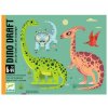 DJ05093 Djeco Karetní hra strategická Dinosauři