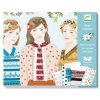 DJ09401 Djeco Kreativní sada Móda slečen-2