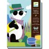 DJ08630 Djeco Obrázky z písku Panda a kamarádi 