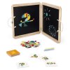 J02585 Janod Magnetická tabule s magnetkami Origami zvířata
