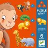 DJ07114 Djeco Puzzle Géant Kamarádi z džungle