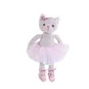 13254 Bukowski Plyšová kočka balerina Albertina - šedá-2