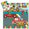 DJ07273 Djeco Puzzle v kouzelné krabičce - Závodní auta-2