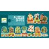 DJ08194 Djeco Puzzle Vláček se zvířátky-4